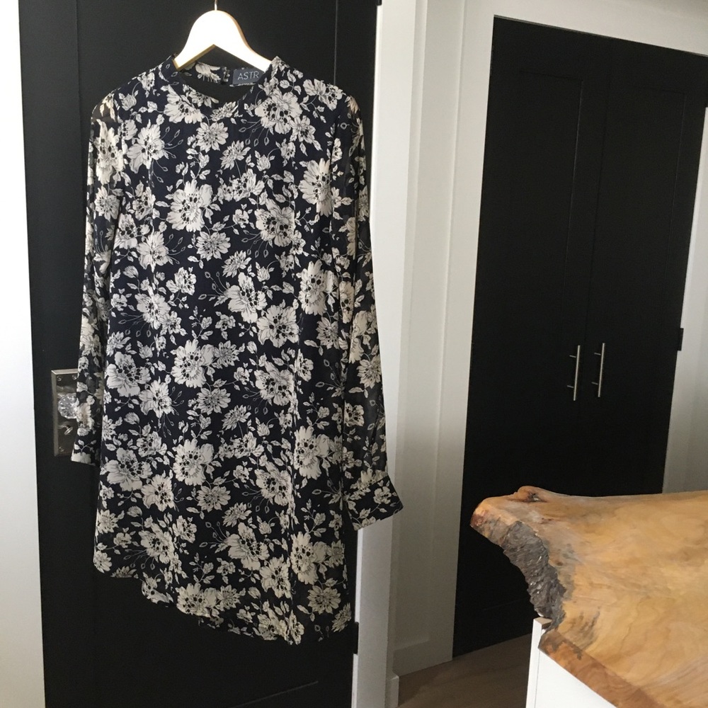 ASTR the Label high neck mini dress